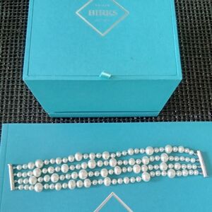 Birks Multi-Strand Freshwater Pearl Bracelet M